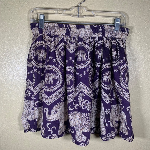 Vintage boho mini skirt - Picture 4 of 4